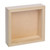 A back image of an American Easel Natural Birch Painting Panel. 