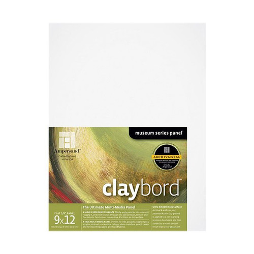 An image of an Ampersand Claybord Panel, 1/8" Flat Profile.