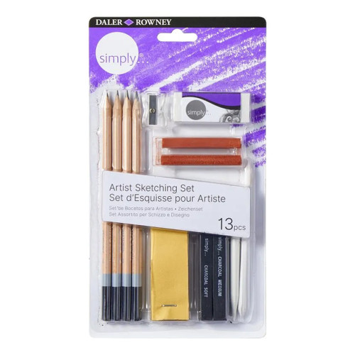 An image of a Daler-Rowney Simply Artist Sketching Set.