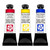 An image of three Daniel Smith Watercolor tubes.