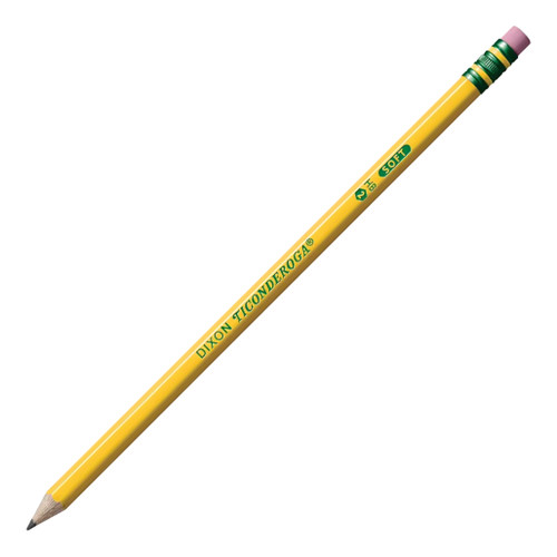An image of a Dixon Ticonderoga #2 Pencil.