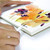 An open image of a Fluid Watercolor Paper Hot Press 140 lb Easy-Block.