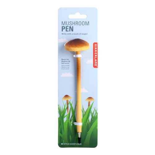 An image of a Kikkerland Mushroom Pen.
