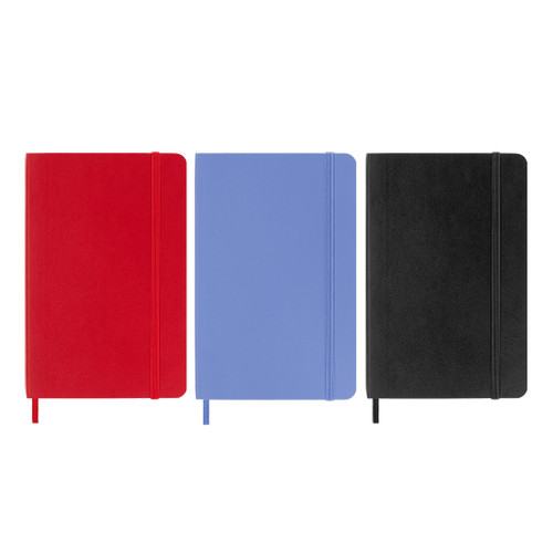 An image of Moleskine Pocket Classic Notebooks.