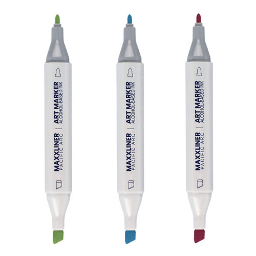 An image of Pacific Arc Maxxliner Alcohol Markers.