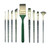 An image of Princeton Series 6250 Umbria Synthetic Short Handle Brushes.