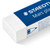 A close up image of a Staedtler Mars Plastic Eraser.