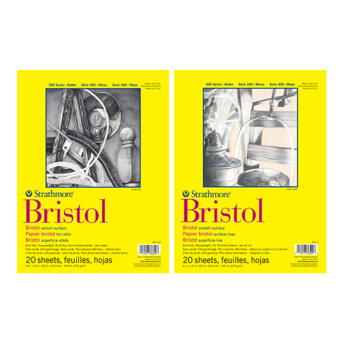 An image of Strathmore 300 Series Bristol Pads.