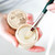 A lifestyle image of The Masters Brush Cleaner & Preserver in use.