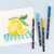 A second lifestyle image of Tombow Dual Brush Pens.