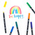 A third lifestyle image of Tombow Dual Brush Pens.